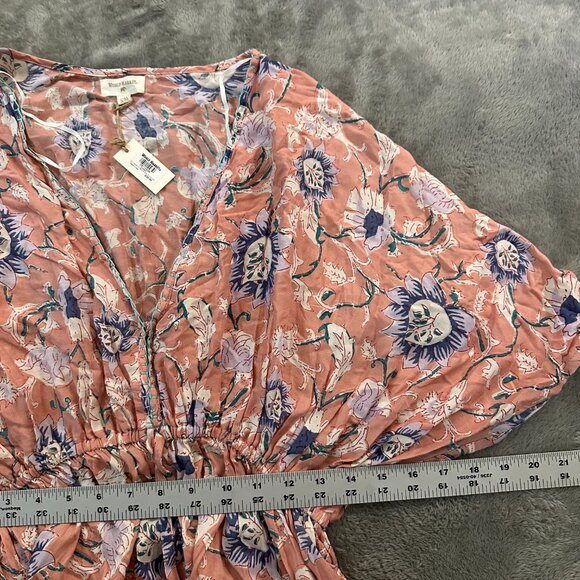 NWT World Market Maxi Dress Small Medium S/M Bohemian Peasant - Picture 3 of 5